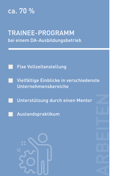 Trainee Programm Infografik